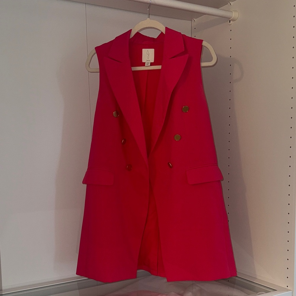 Joie Fuchsia Sleeveless Vest